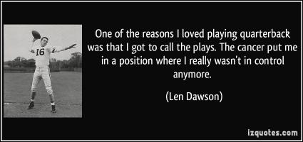 Len Dawson's quote #2