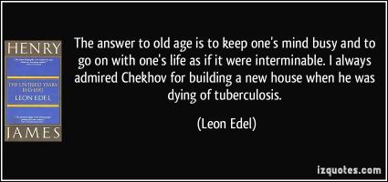 Leon Edel's quote #1