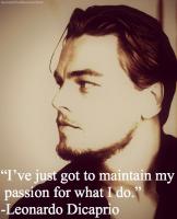 Leonardo Dicaprio quote #2