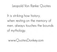 Leopold Von Ranke's quote #1