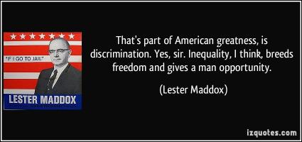 Lester Maddox's quote #1