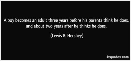 Lewis B. Hershey's quote #1