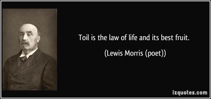 Lewis Morris's quote
