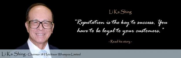 Li Ka-shing's quote #1