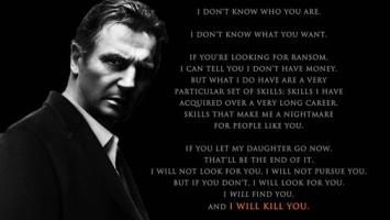 Liam Neeson's quote
