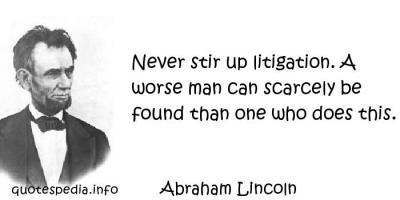 Litigation quote #1