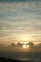 Little Things quote #2