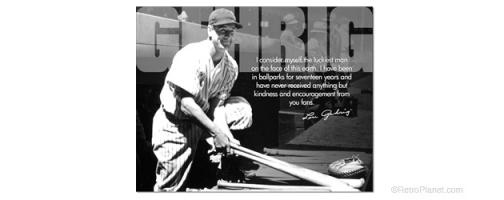 Lou Gehrig's quote