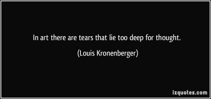 Louis Kronenberger's quote