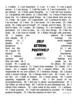 Low Self-Esteem quote #2