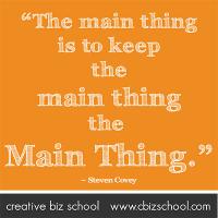 Main Thing quote #2