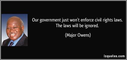 Major Owens's quote
