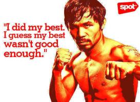 Manny Pacquiao's quote