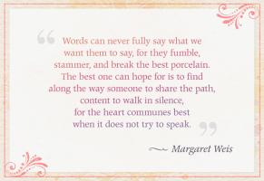 Margaret Weis's quote