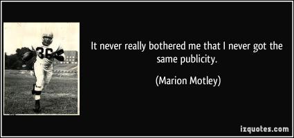 Marion Motley's quote