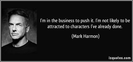 Mark Harmon's quote