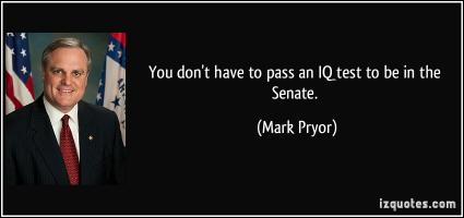 Mark Pryor's quote