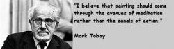 Mark Tobey's quote #1