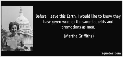 Martha Griffiths's quote #1