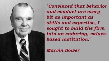 Marvin Bower's quote #4