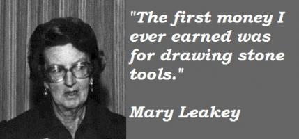 Mary Leakey&#39;s quotes, famous and not much - Sualci Quotes