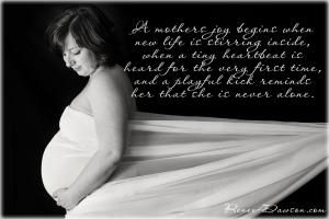 Maternity quote #1