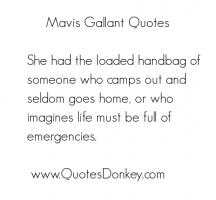 Mavis Gallant's quote #1