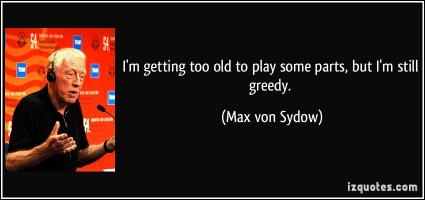 Max von Sydow's quote