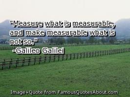 Measurable quote #1