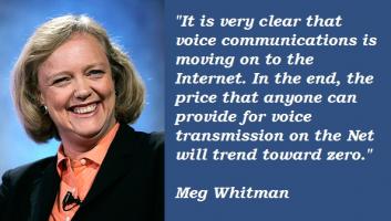 Meg Whitman's quote