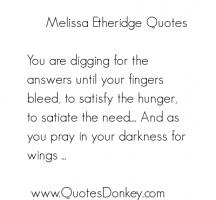 Melissa quote #2