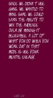 Mental Energy quote #2