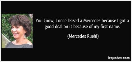 Mercedes quote #1