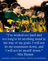 Mia Hamm's quote