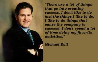 Michael Dell's quote
