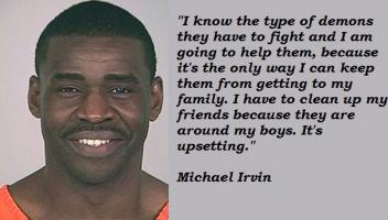 Michael Irvin's quote
