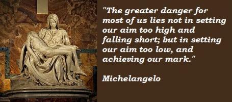Michelangelo quote #2