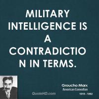 Military Intelligence quote #2