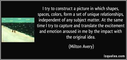 Milton Avery's quote #2