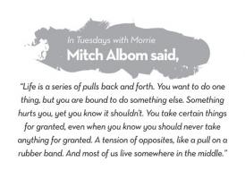 Mitch Albom's quote