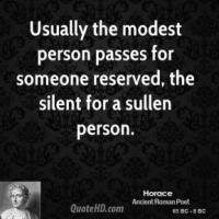 Modest Person quote #2