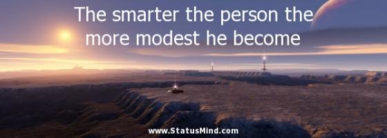 Modest Person quote #2