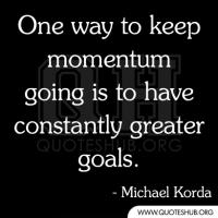 Momentum quote #3