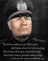 Mussolini quote #2