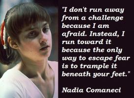 Nadia Comaneci's quote