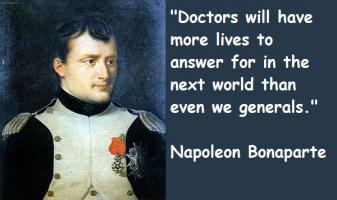 Napoleon Bonaparte's quote