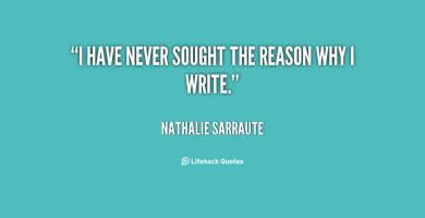 Nathalie Sarraute's quote