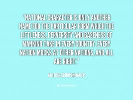 National Character quote #2