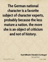 National Character quote #2