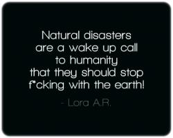 Natural Disaster quote #2